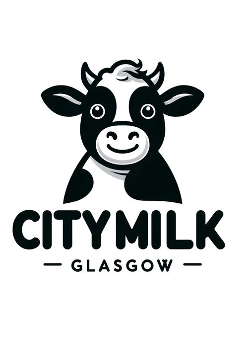 City Milk Glasgow cow logo